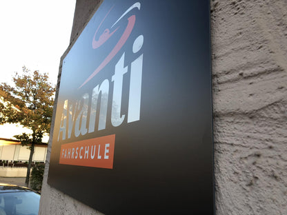 Firmenschild | Aluminiumverbundplatte (Aludibond)